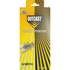 OUTCAST наклейки проти мух